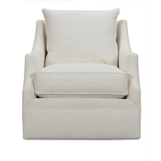 Picture of Quick Ship Kara Swivel Glider Chair in Nomad Snow