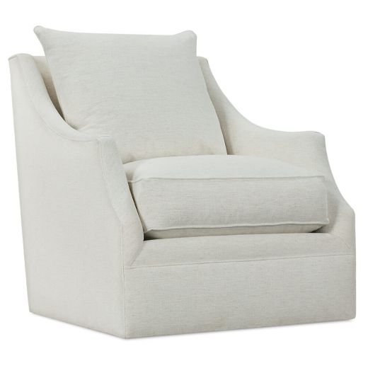 Picture of Quick Ship Kara Swivel Glider Chair in Nomad Snow