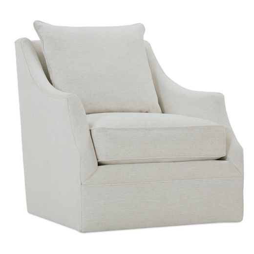 Picture of Quick Ship Kara Swivel Chair in Nomad Snow