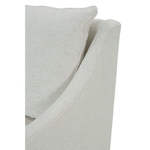 Picture of Quick Ship Kara Swivel Chair in Nomad Snow