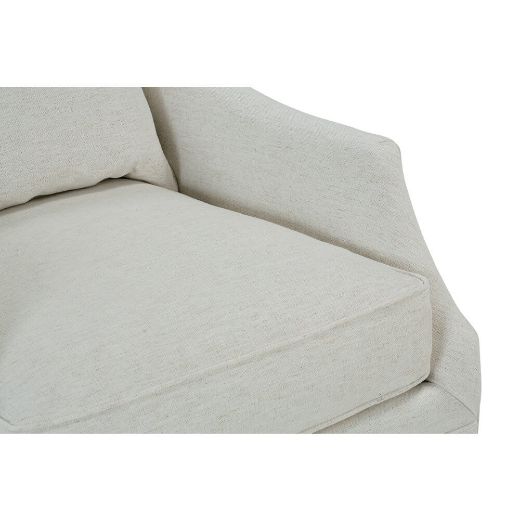 Picture of Quick Ship Kara Swivel Chair in Nomad Snow