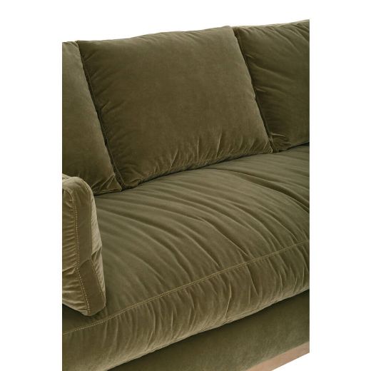 Picture of Quick Ship Leo Velvet Sofa