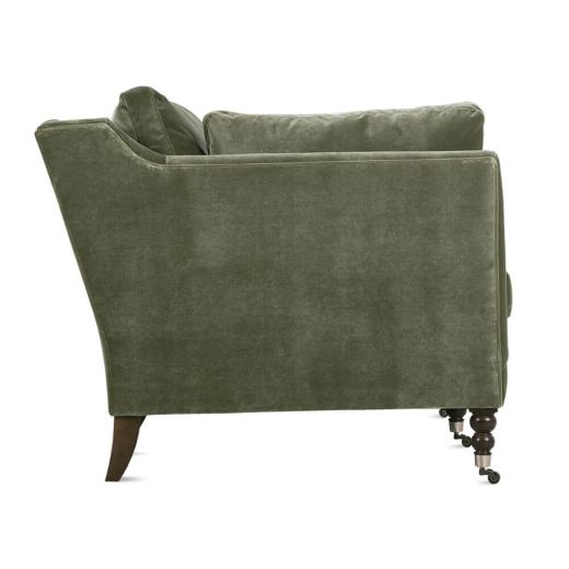Picture of 90” Quick Ship Madeline Sofa - Antiqued Moss Velvet
