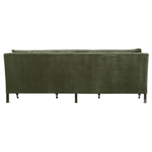 Picture of 90” Quick Ship Madeline Sofa - Antiqued Moss Velvet