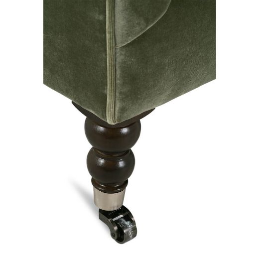 Picture of 90” Quick Ship Madeline Sofa - Antiqued Moss Velvet