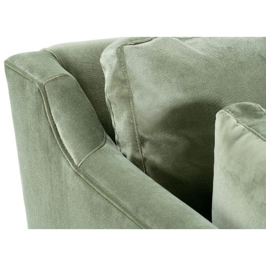 Picture of 90” Quick Ship Madeline Sofa - Antiqued Moss Velvet