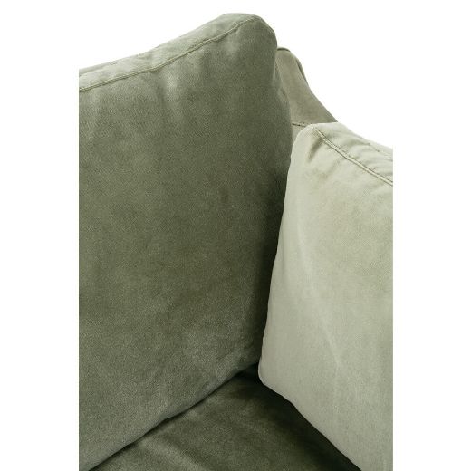Picture of 90” Quick Ship Madeline Sofa - Antiqued Moss Velvet