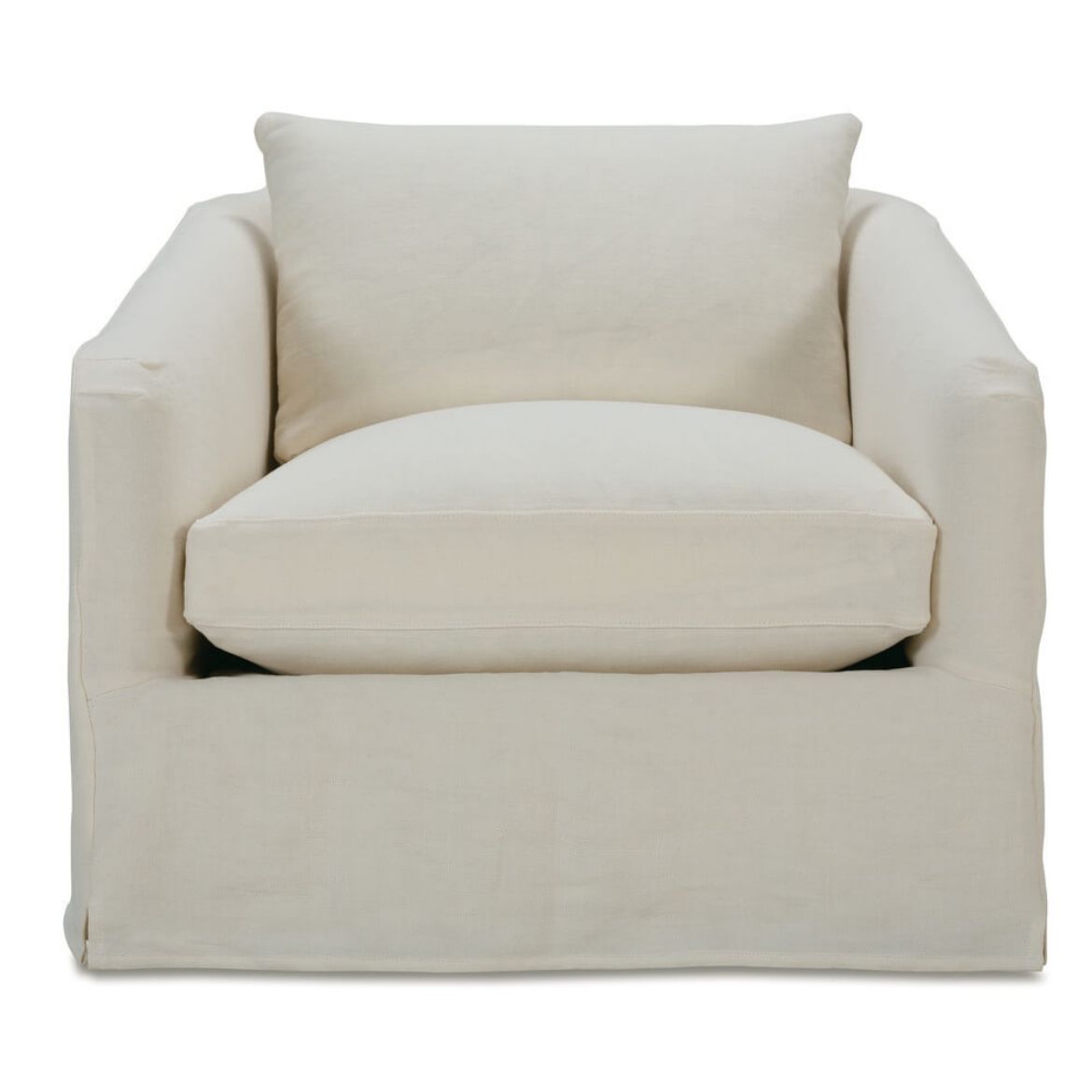Picture of Ivory Florence Slipcovered Chair