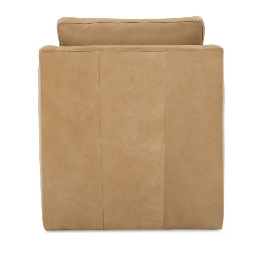 Picture of Butterscotch Madeline Leather Swivel Chair