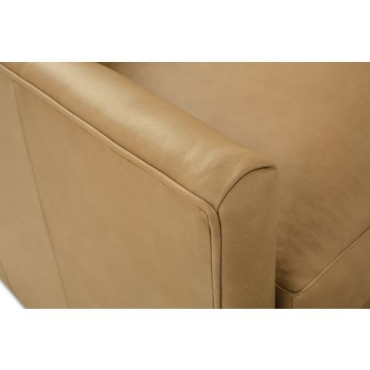 Picture of Butterscotch Madeline Leather Swivel Chair