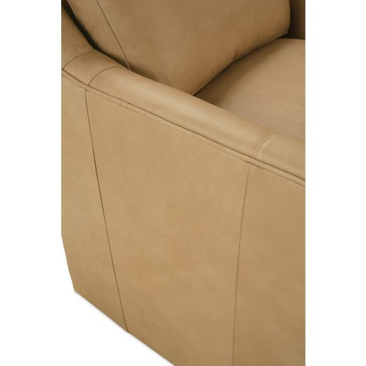 Picture of Butterscotch Madeline Leather Swivel Chair