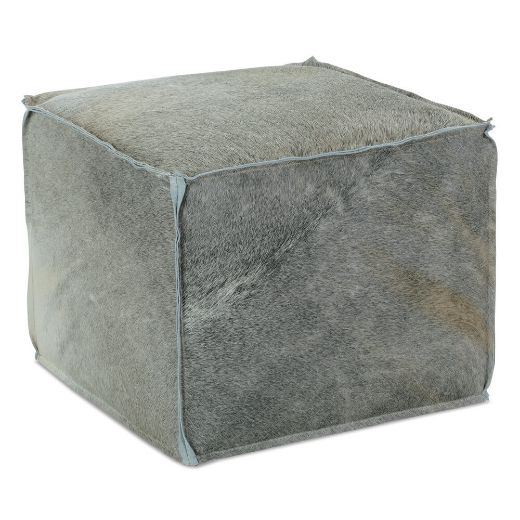 Picture of Hair on Hide Zuri Ottoman