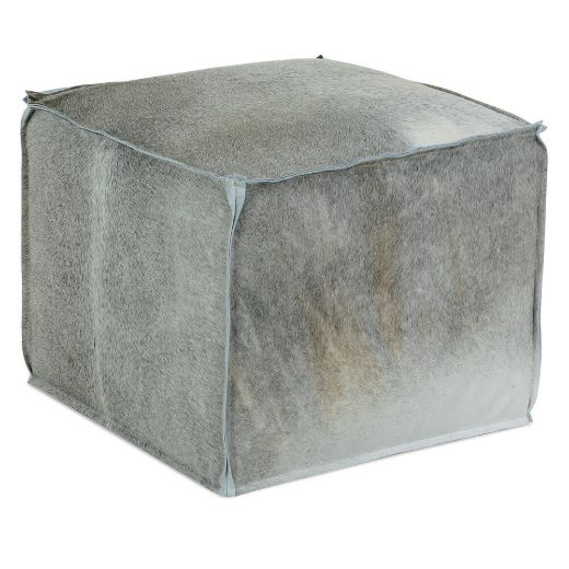 Picture of Hair on Hide Zuri Ottoman