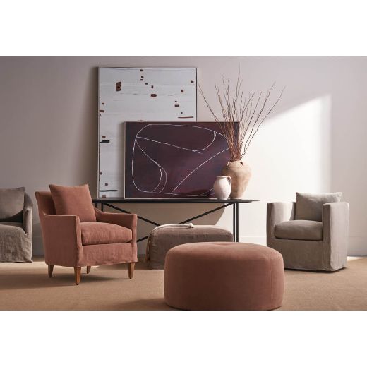 Picture of Baked Clay Ingrid Slipcovered Chair