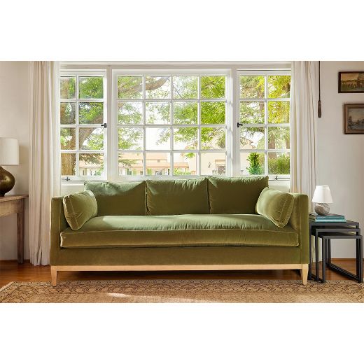 Picture of Quick Ship Leo Velvet Sofa