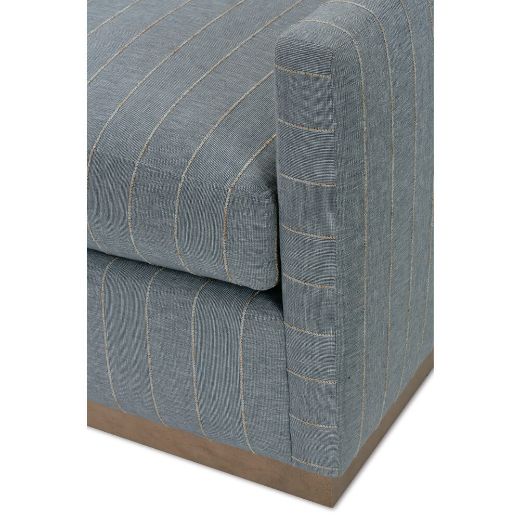 Picture of Quick Ship Allie Swivel - Indigo Kid-proof Stripe