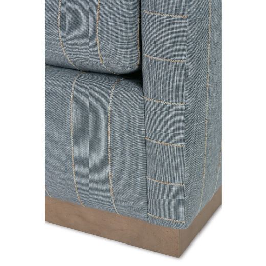 Picture of Quick Ship Allie Swivel - Indigo Kid-proof Stripe