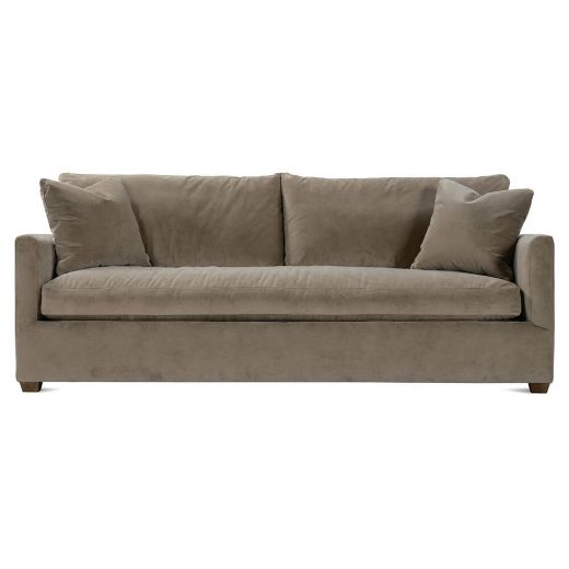 Picture of 89” Quick Ship Lilah Sofa - Fawn Brushed Velvet  