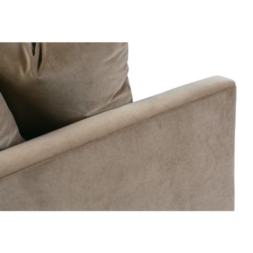 Picture of 89” Quick Ship Lilah Sofa - Fawn Brushed Velvet  