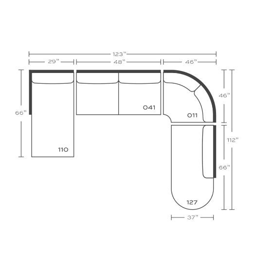 Picture of Dorset Sectional