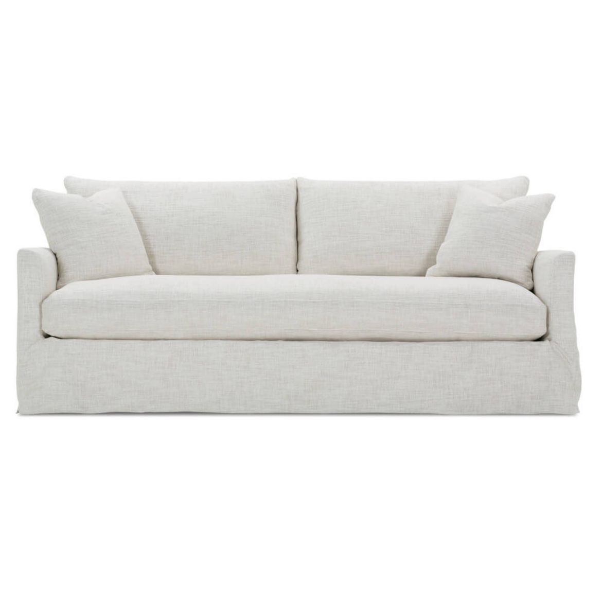 Picture of 89" Quick Ship Lilah Bench Slipcovered Sofa