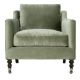 Picture of Quick Ship Madeline Chair - Antiqued Moss Velvet