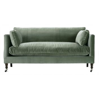 Picture of 71” Quick Ship Madeline Sofa - Antiqued Moss Velvet
