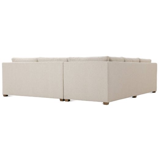 Picture of 116" x 110" Quick Ship Sylvie Bench Cushion Sectional