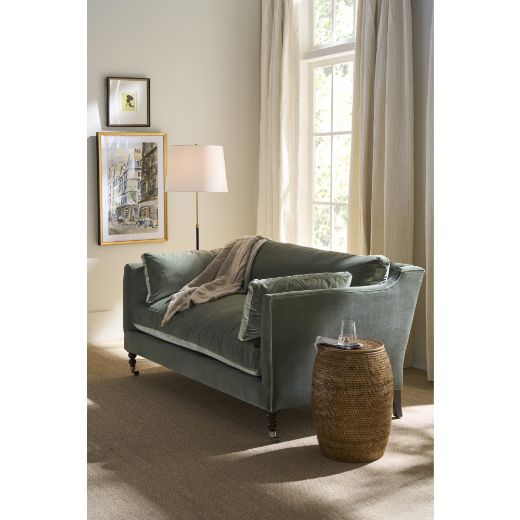 Picture of 71” Quick Ship Madeline Sofa - Antiqued Moss Velvet