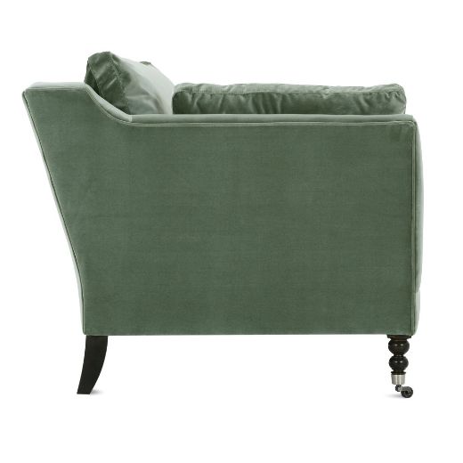 Picture of 71” Quick Ship Madeline Sofa - Antiqued Moss Velvet