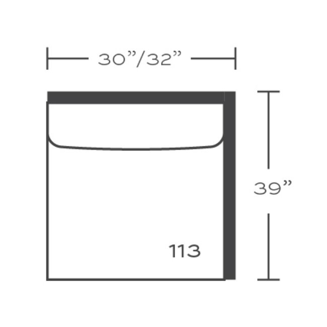 Picture of My Style II Left 1 Seat End
