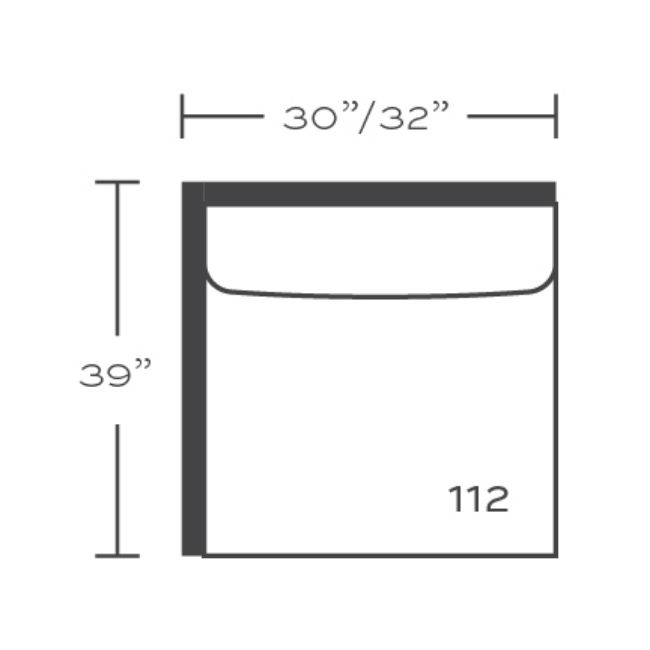 Picture of My Style II Right 1 Seat End