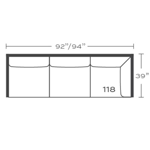 Picture of My Style II Right Seated Ends