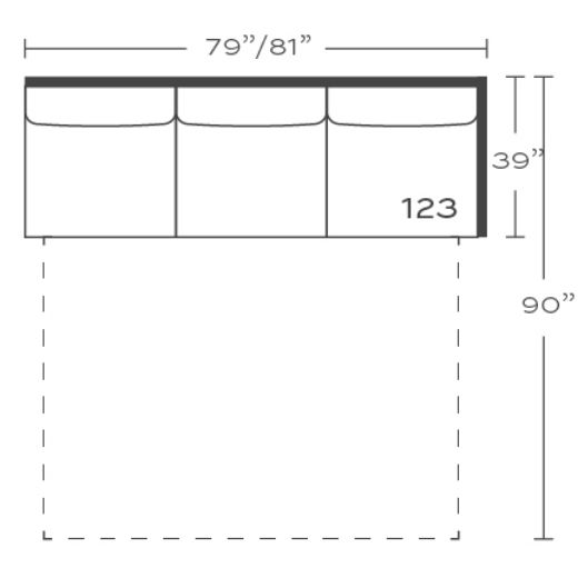 Picture of My Style II Left Seated Ends