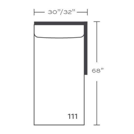 Picture of My Style II Left Seated Ends