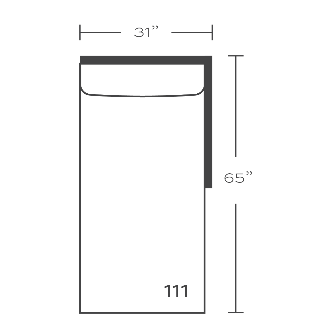 Picture of Comfort and Craft Left Seated Ends
