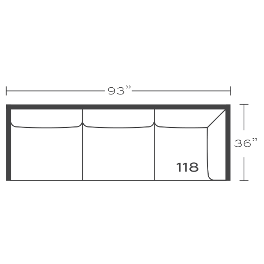 Picture of Comfort and Craft Right Seated Ends