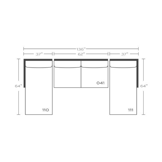 Picture of Freya Slipcovered Sectional