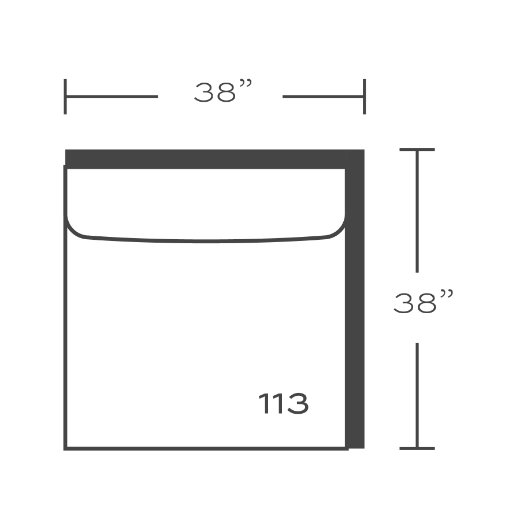 Picture of Zander Left Seated End