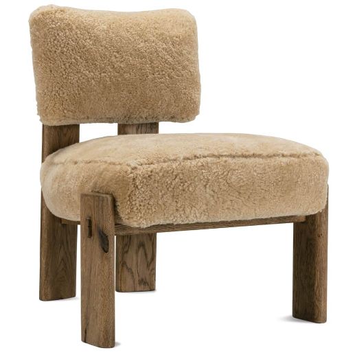 Picture of Shearling Leather Cassius Chair