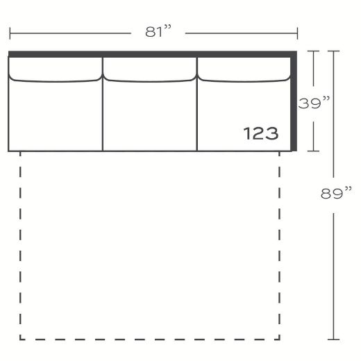 Picture of Comfort and Craft Left Seated Ends