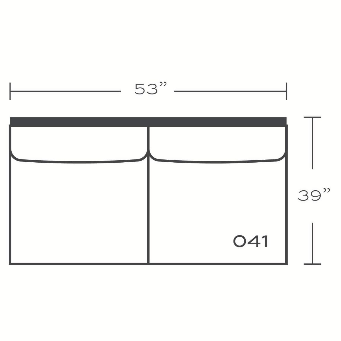 Picture of Comfort and Craft Large Armless
