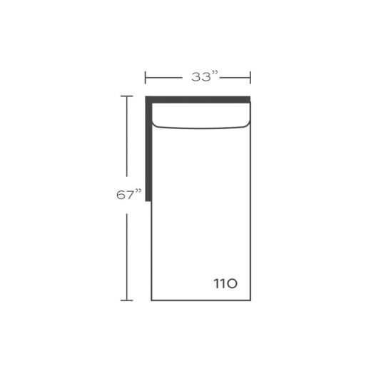 Picture of Alden Right Seated Ends