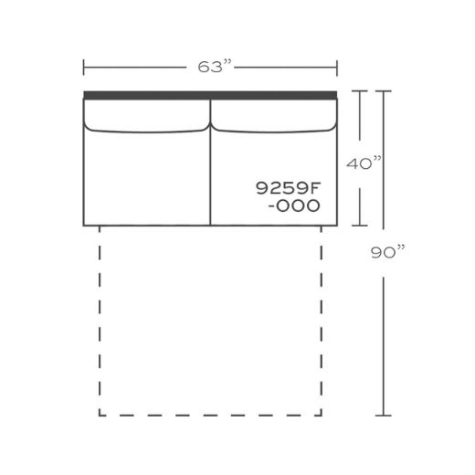 Picture of Brentwood Large Armless