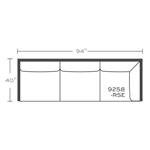 Picture of Brentwood Right Seated Ends