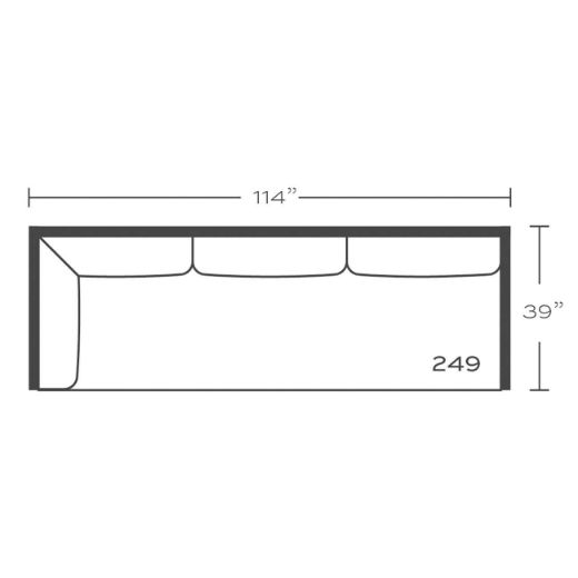 Picture of Derby Left Seated Ends