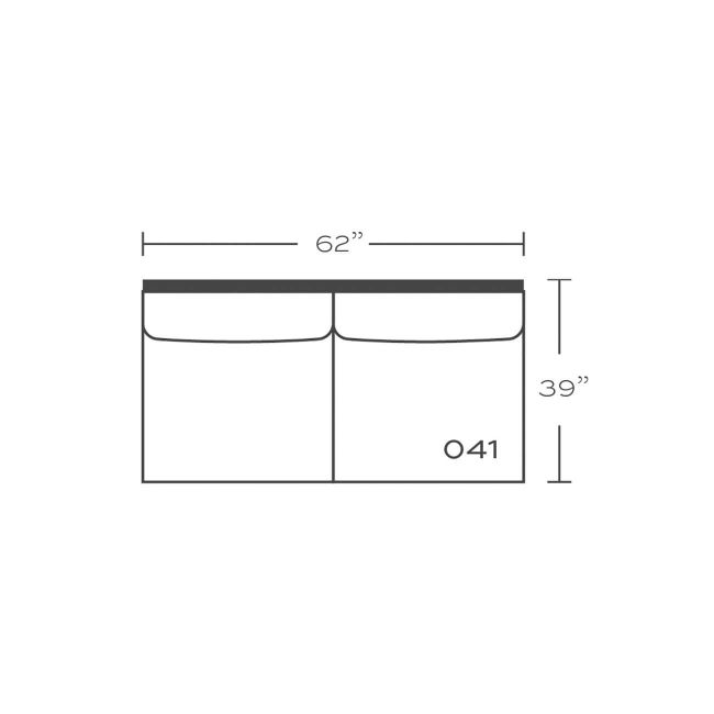 Picture of Freya Large Armless