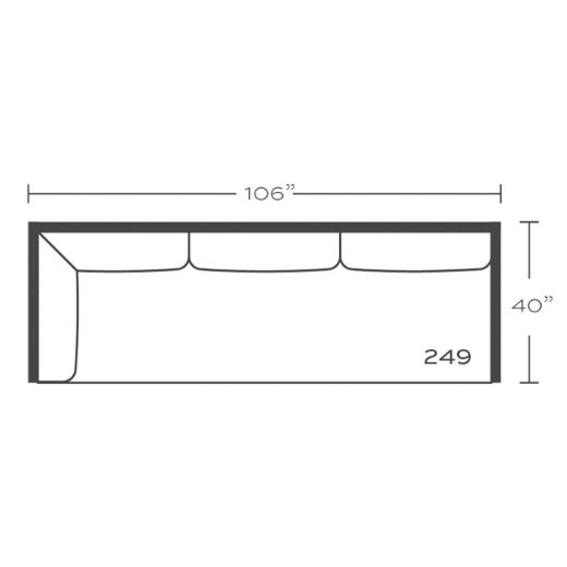 Picture of Lilah Left Seated Ends