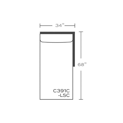 Picture of Masquerade Left Seated Ends