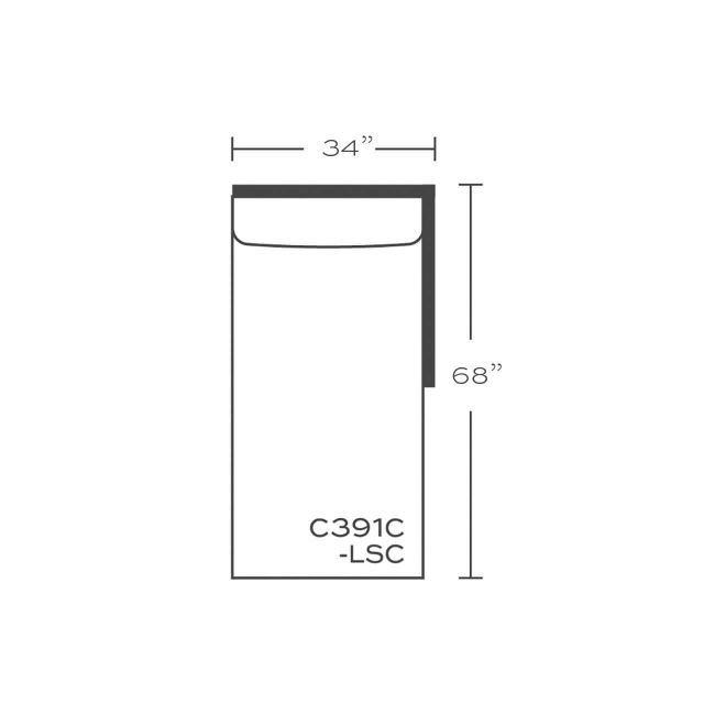 Picture of Masquerade Left Seated Ends
